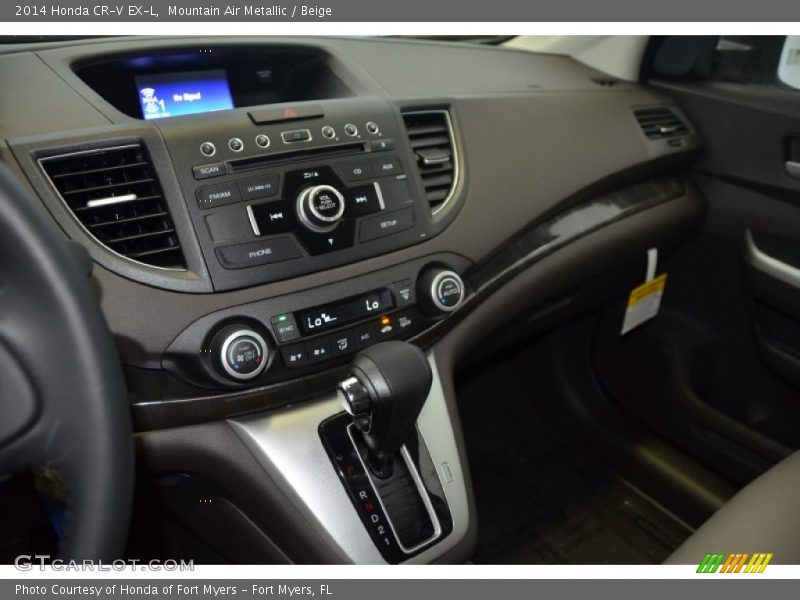 Mountain Air Metallic / Beige 2014 Honda CR-V EX-L