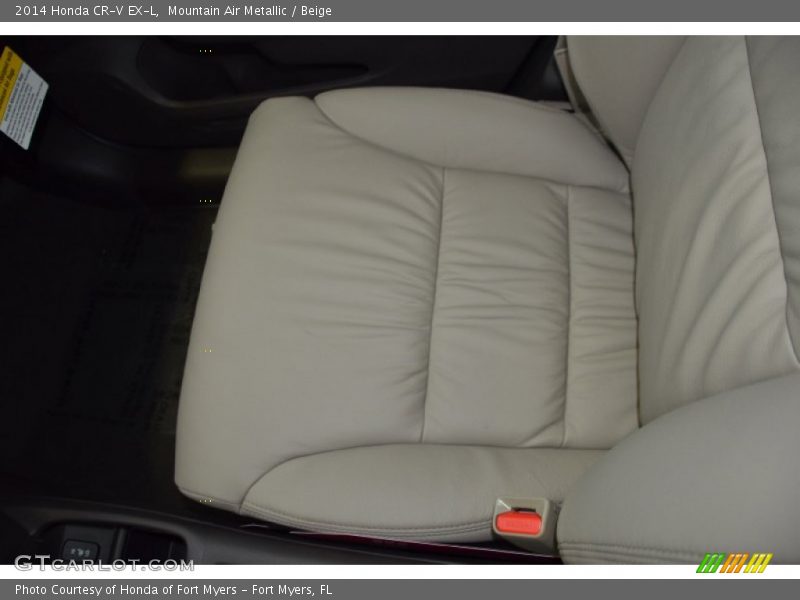 Mountain Air Metallic / Beige 2014 Honda CR-V EX-L