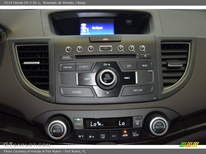 Mountain Air Metallic / Beige 2014 Honda CR-V EX-L