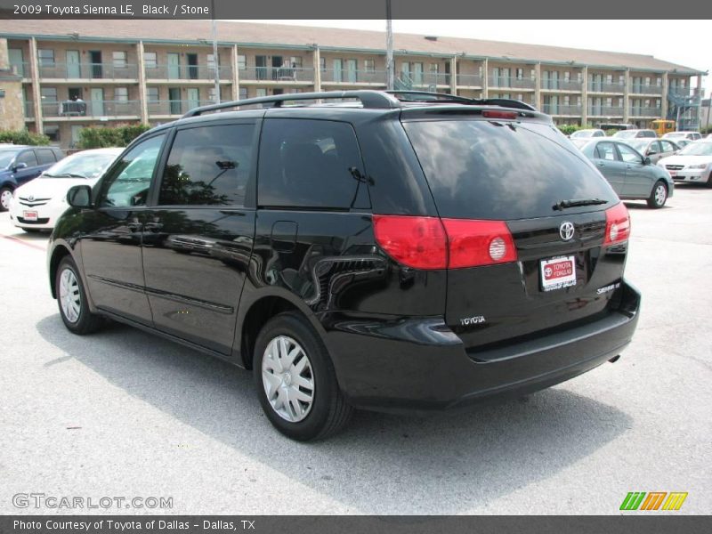 Black / Stone 2009 Toyota Sienna LE