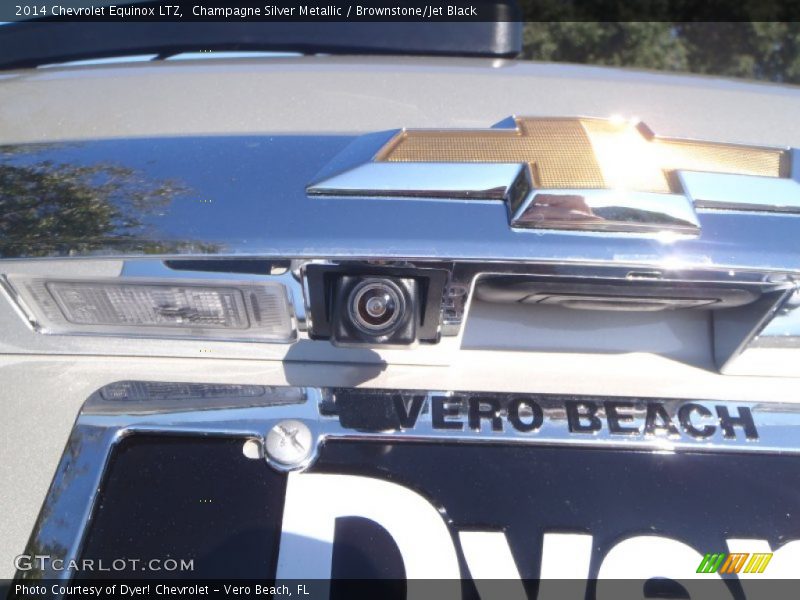 Champagne Silver Metallic / Brownstone/Jet Black 2014 Chevrolet Equinox LTZ