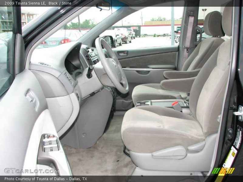 Black / Stone 2009 Toyota Sienna LE