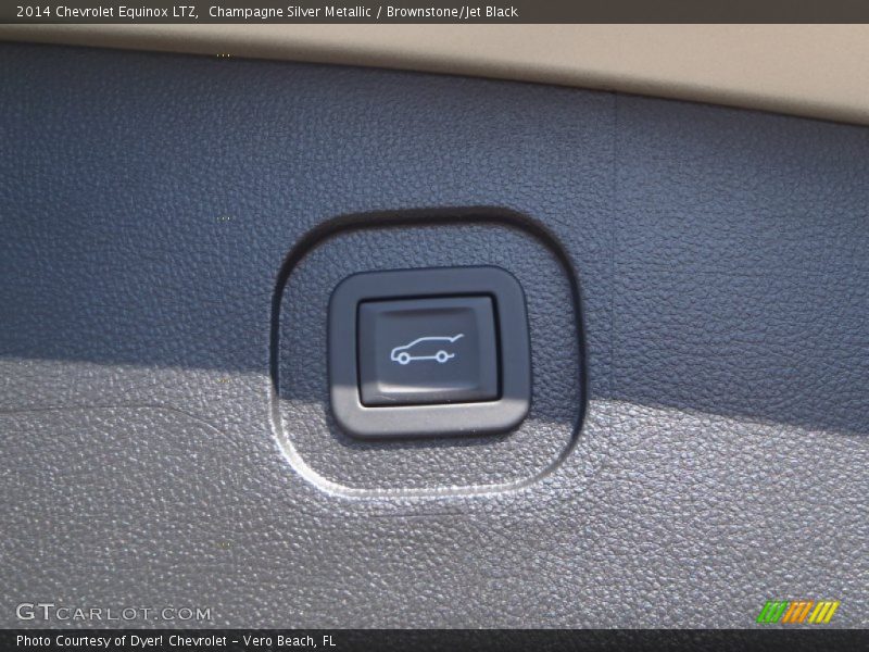 Champagne Silver Metallic / Brownstone/Jet Black 2014 Chevrolet Equinox LTZ