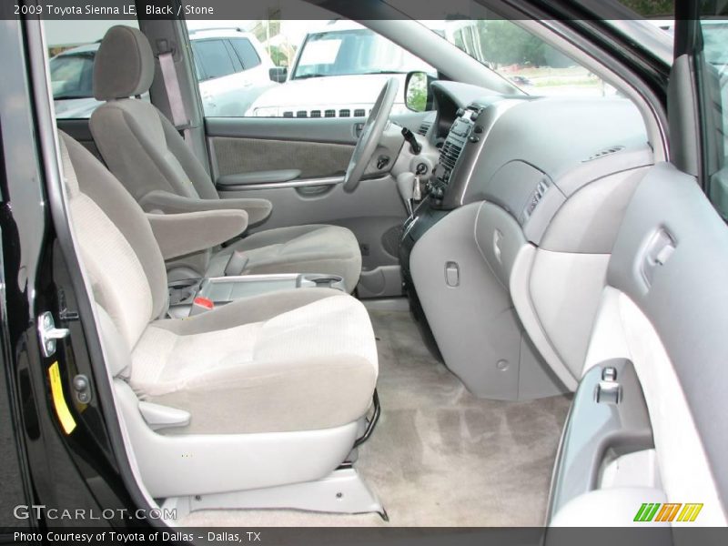 Black / Stone 2009 Toyota Sienna LE