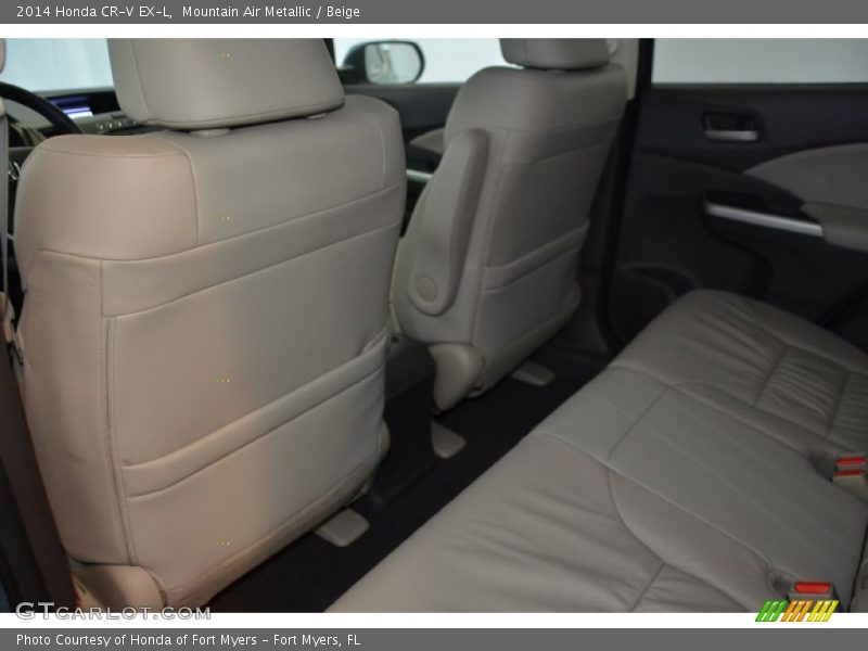 Mountain Air Metallic / Beige 2014 Honda CR-V EX-L