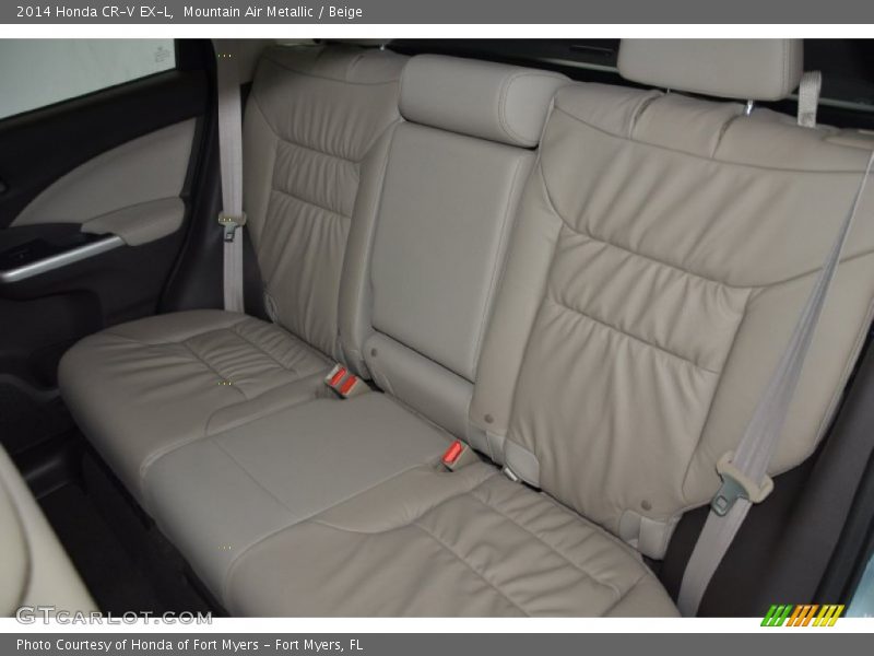 Mountain Air Metallic / Beige 2014 Honda CR-V EX-L