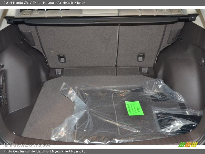 Mountain Air Metallic / Beige 2014 Honda CR-V EX-L