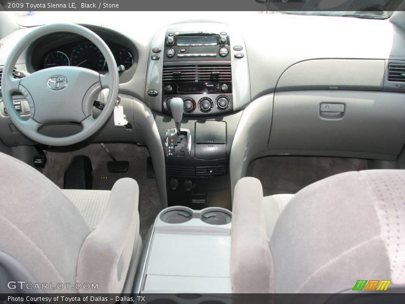 Black / Stone 2009 Toyota Sienna LE