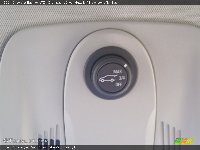 Champagne Silver Metallic / Brownstone/Jet Black 2014 Chevrolet Equinox LTZ