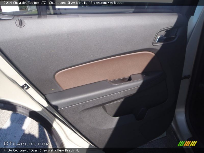 Champagne Silver Metallic / Brownstone/Jet Black 2014 Chevrolet Equinox LTZ