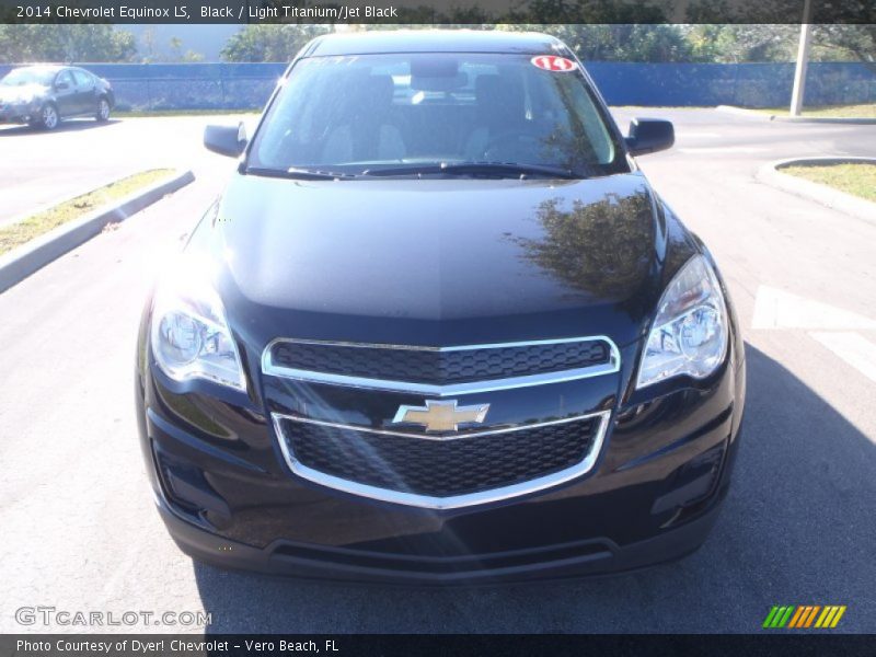 Black / Light Titanium/Jet Black 2014 Chevrolet Equinox LS