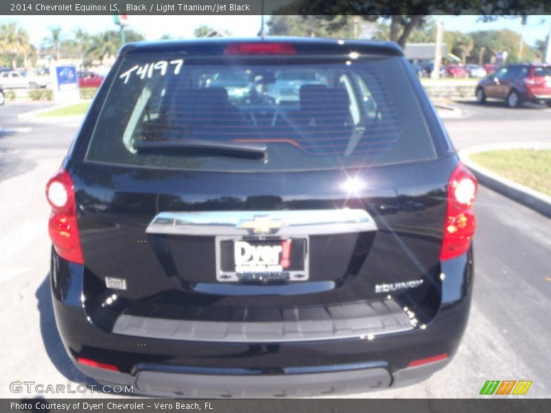 Black / Light Titanium/Jet Black 2014 Chevrolet Equinox LS