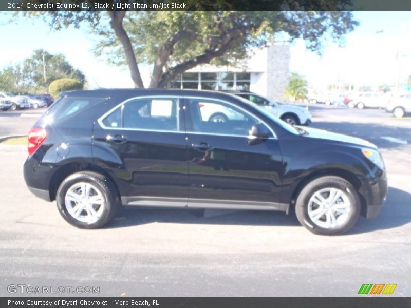 Black / Light Titanium/Jet Black 2014 Chevrolet Equinox LS