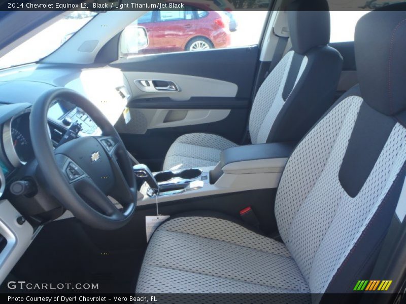 Black / Light Titanium/Jet Black 2014 Chevrolet Equinox LS