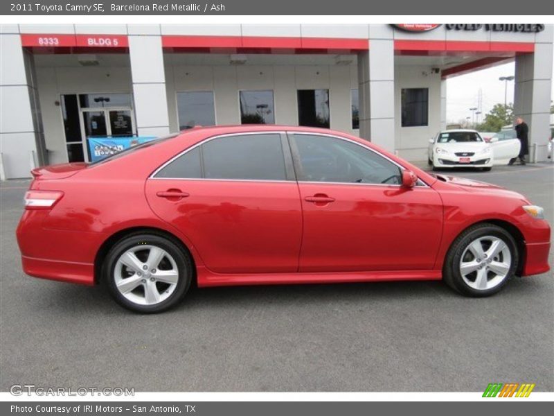 Barcelona Red Metallic / Ash 2011 Toyota Camry SE