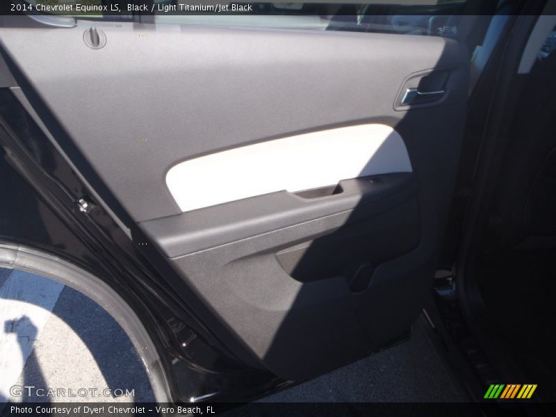 Black / Light Titanium/Jet Black 2014 Chevrolet Equinox LS