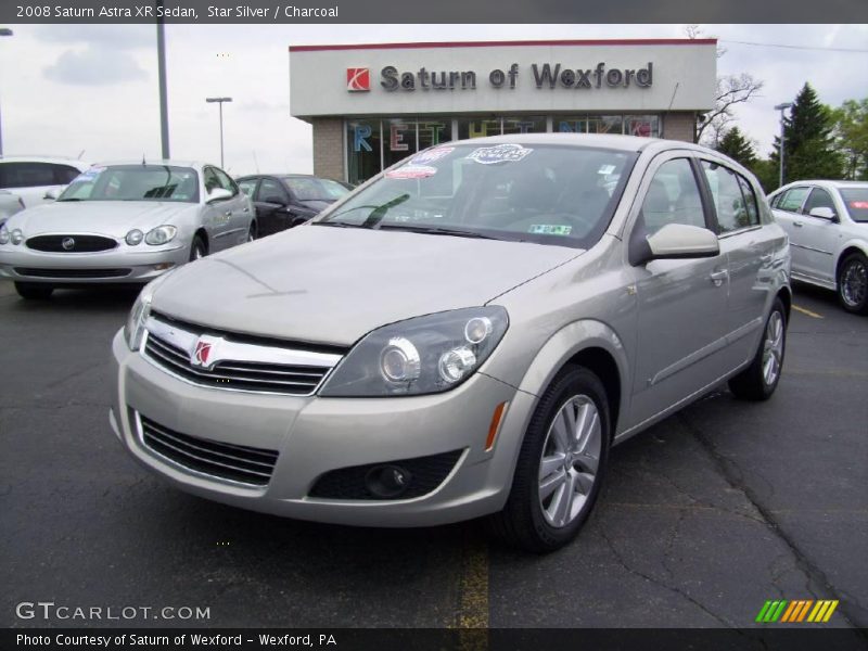 Star Silver / Charcoal 2008 Saturn Astra XR Sedan