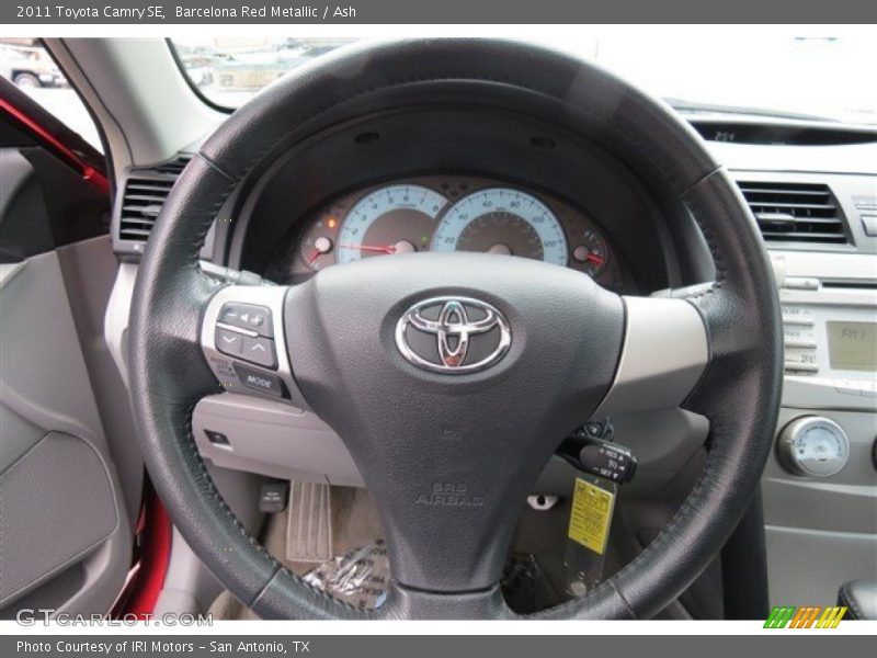 Barcelona Red Metallic / Ash 2011 Toyota Camry SE