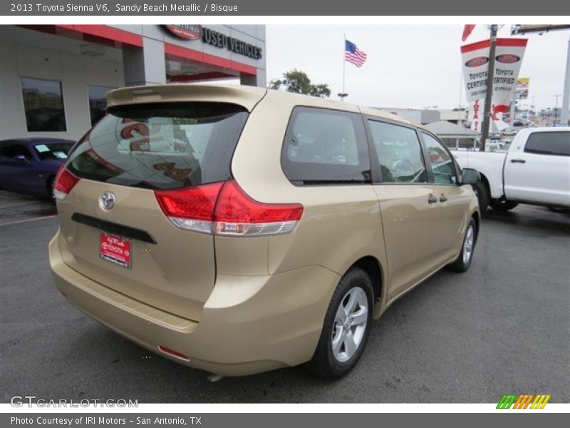 Sandy Beach Metallic / Bisque 2013 Toyota Sienna V6