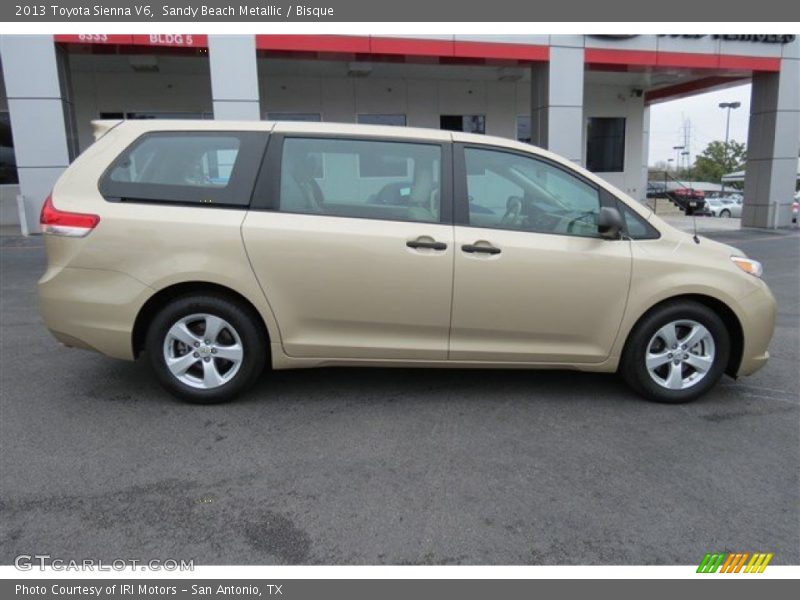Sandy Beach Metallic / Bisque 2013 Toyota Sienna V6
