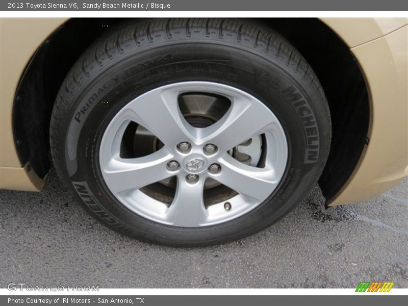 Sandy Beach Metallic / Bisque 2013 Toyota Sienna V6