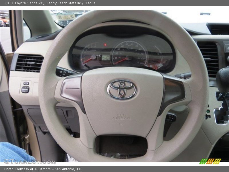 Sandy Beach Metallic / Bisque 2013 Toyota Sienna V6