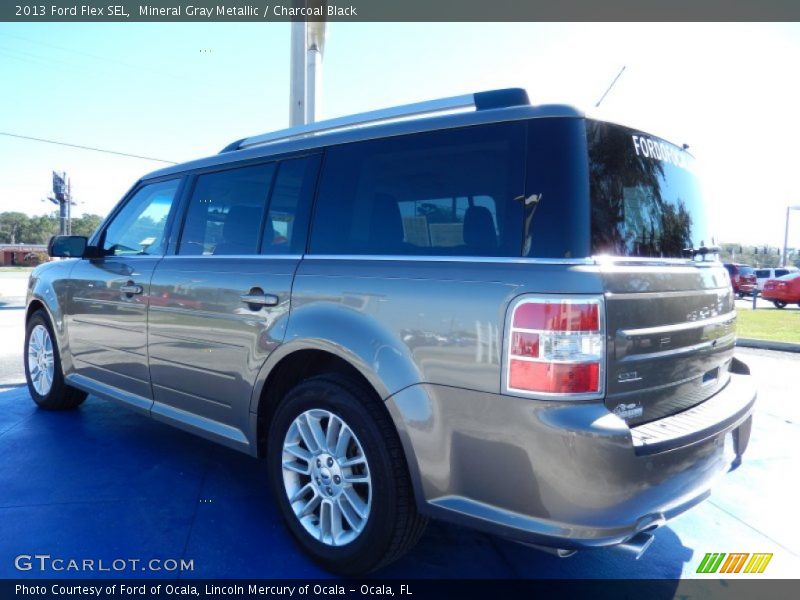 Mineral Gray Metallic / Charcoal Black 2013 Ford Flex SEL