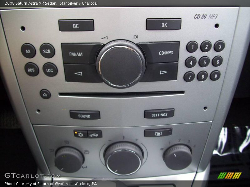 Star Silver / Charcoal 2008 Saturn Astra XR Sedan