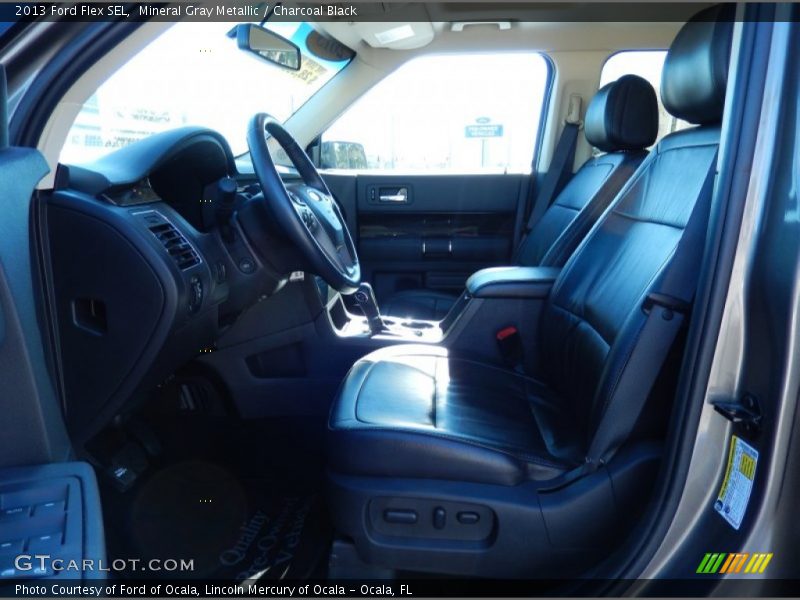 Mineral Gray Metallic / Charcoal Black 2013 Ford Flex SEL
