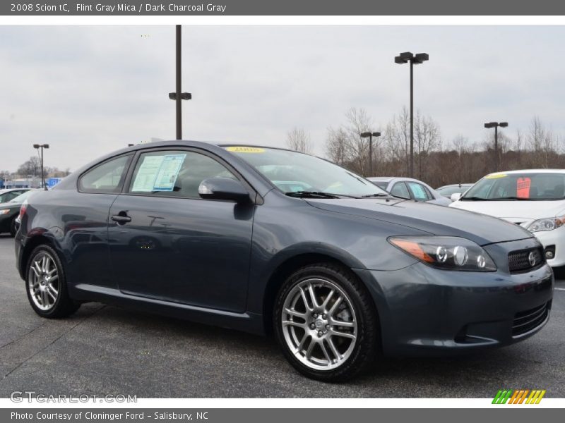 Flint Gray Mica / Dark Charcoal Gray 2008 Scion tC