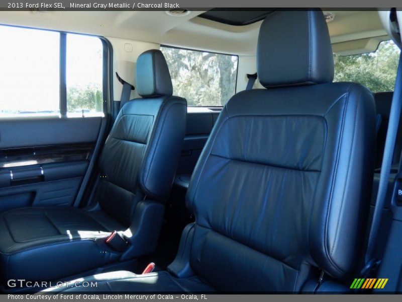 Mineral Gray Metallic / Charcoal Black 2013 Ford Flex SEL
