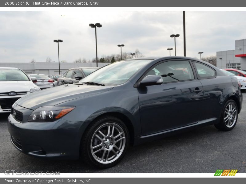 Flint Gray Mica / Dark Charcoal Gray 2008 Scion tC