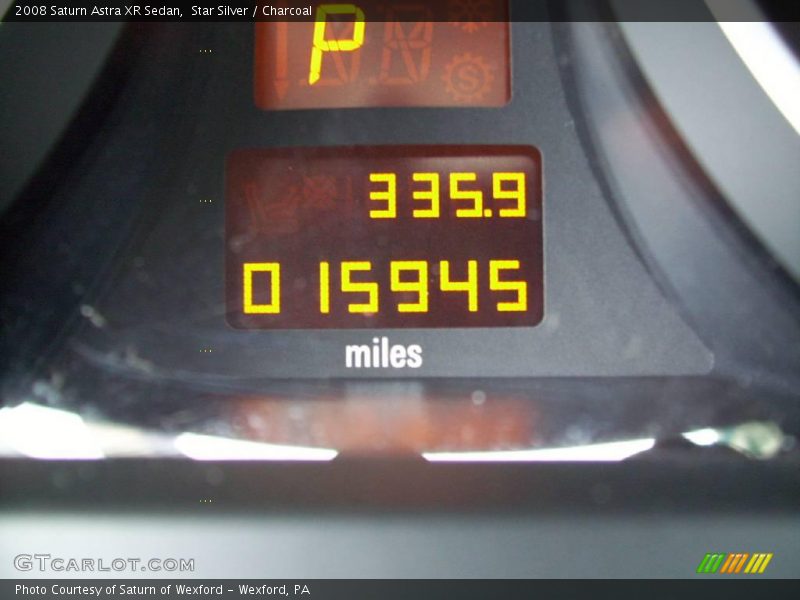 Star Silver / Charcoal 2008 Saturn Astra XR Sedan