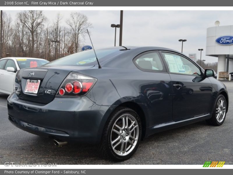 Flint Gray Mica / Dark Charcoal Gray 2008 Scion tC