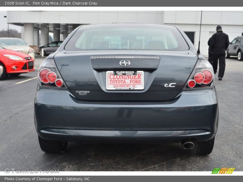 Flint Gray Mica / Dark Charcoal Gray 2008 Scion tC