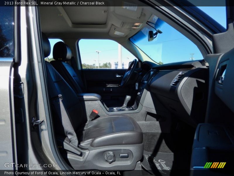 Mineral Gray Metallic / Charcoal Black 2013 Ford Flex SEL