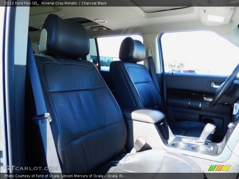 Mineral Gray Metallic / Charcoal Black 2013 Ford Flex SEL