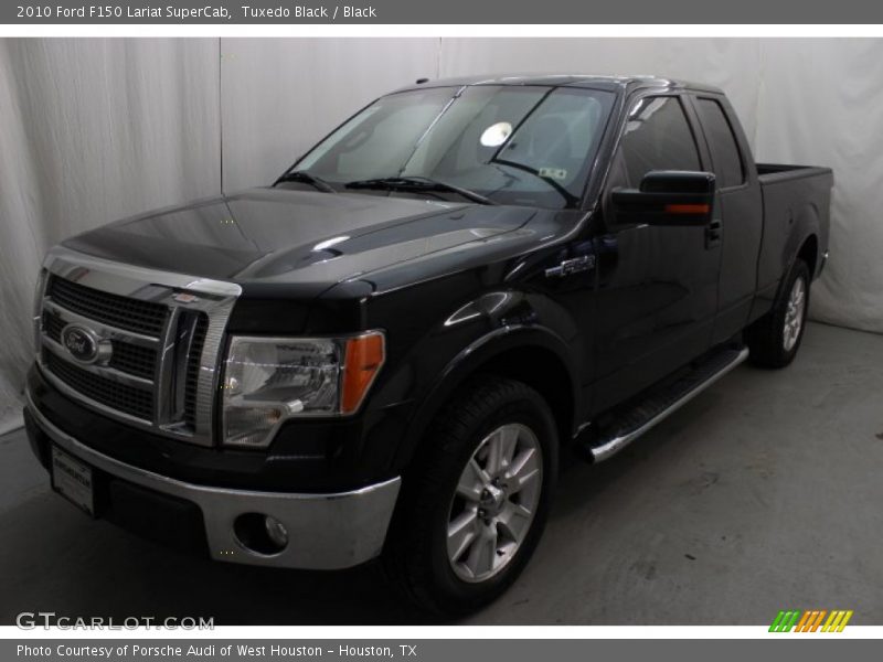 Tuxedo Black / Black 2010 Ford F150 Lariat SuperCab