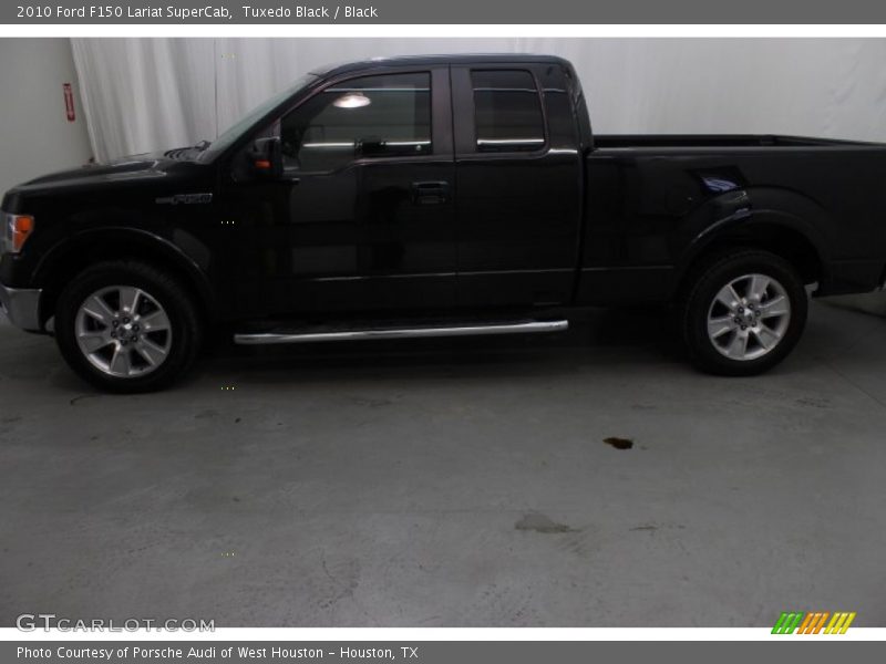 Tuxedo Black / Black 2010 Ford F150 Lariat SuperCab