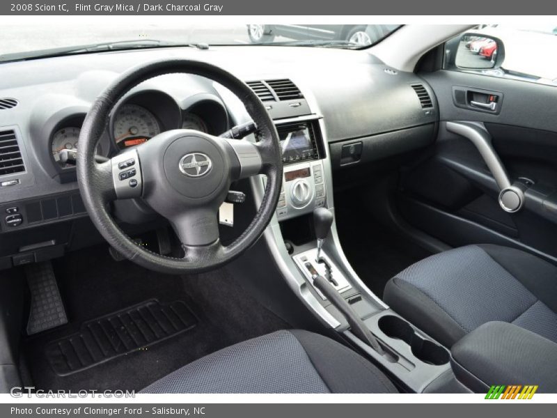 Flint Gray Mica / Dark Charcoal Gray 2008 Scion tC