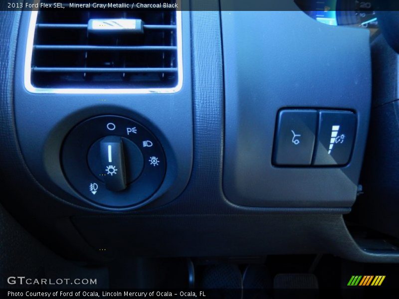 Mineral Gray Metallic / Charcoal Black 2013 Ford Flex SEL