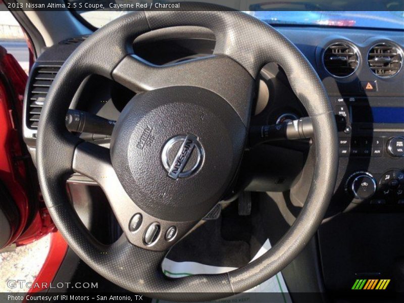 Cayenne Red / Charcoal 2013 Nissan Altima 2.5 S Coupe