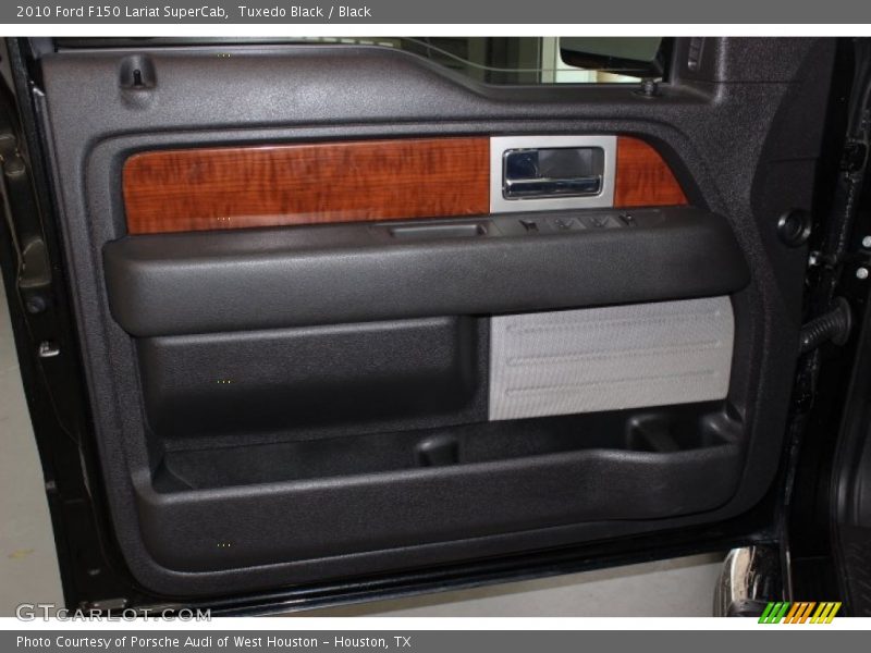 Tuxedo Black / Black 2010 Ford F150 Lariat SuperCab