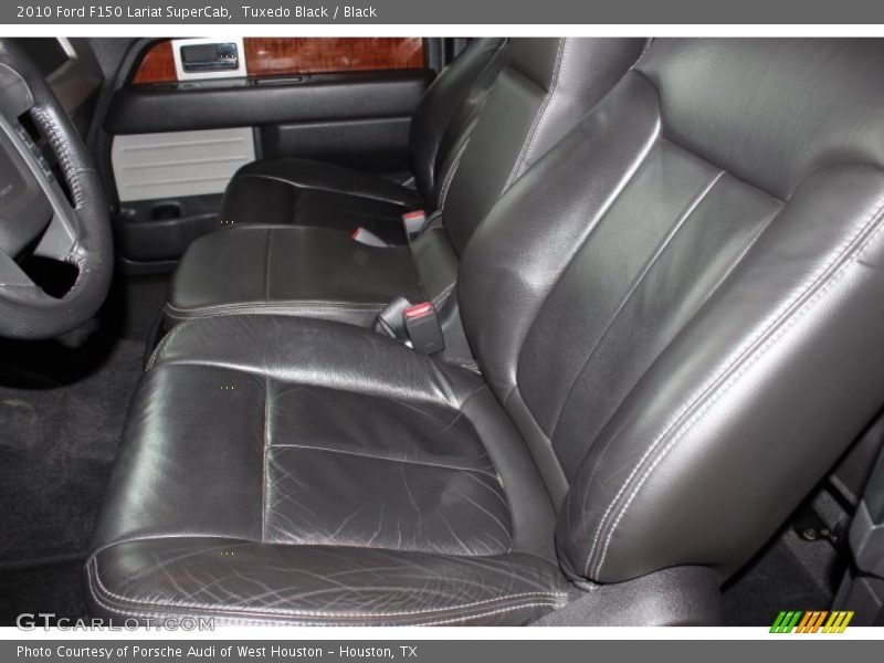 Tuxedo Black / Black 2010 Ford F150 Lariat SuperCab