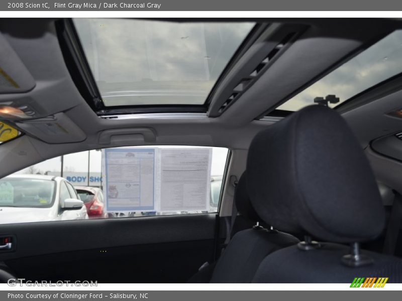Flint Gray Mica / Dark Charcoal Gray 2008 Scion tC