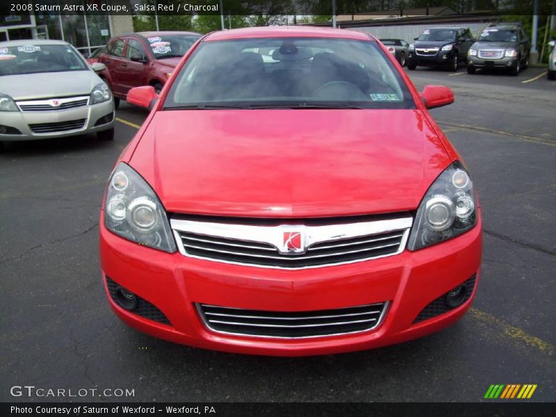 Salsa Red / Charcoal 2008 Saturn Astra XR Coupe