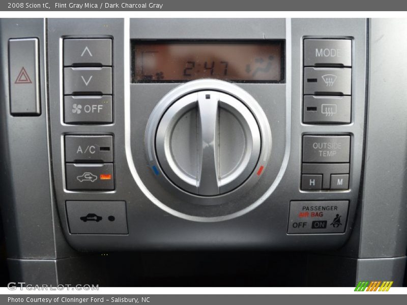 Flint Gray Mica / Dark Charcoal Gray 2008 Scion tC