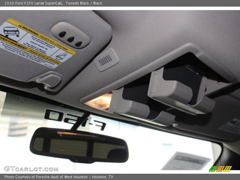 Tuxedo Black / Black 2010 Ford F150 Lariat SuperCab