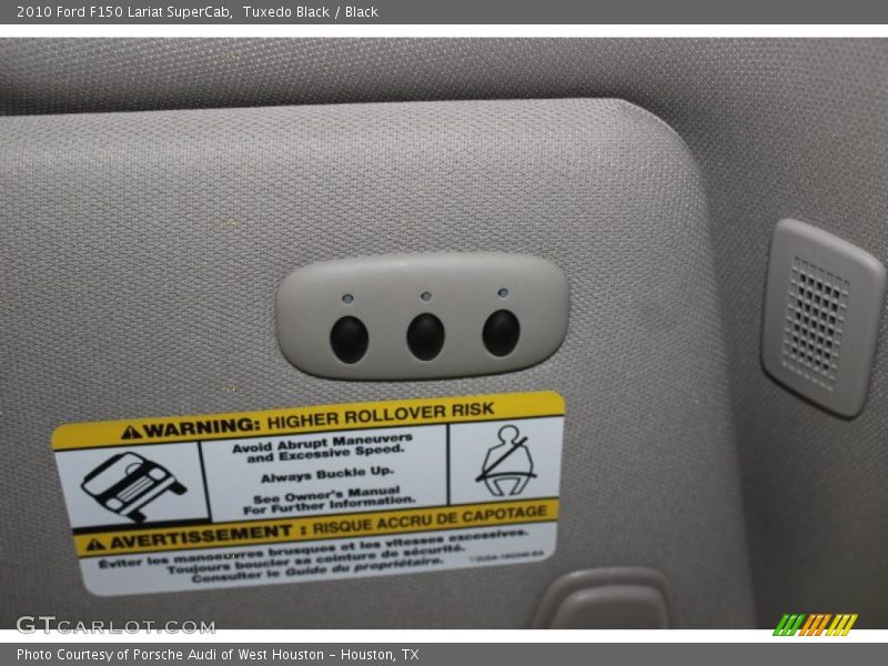Tuxedo Black / Black 2010 Ford F150 Lariat SuperCab