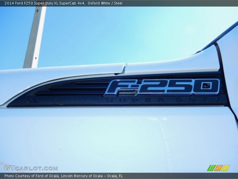 Oxford White / Steel 2014 Ford F250 Super Duty XL SuperCab 4x4
